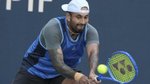 Nick Kyrgios is back, beaten but finishes the match